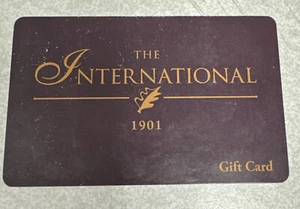 $150 The International Golf Gift Card Merchandise Credit Sports Fun Recreation - Picture 1 of 1