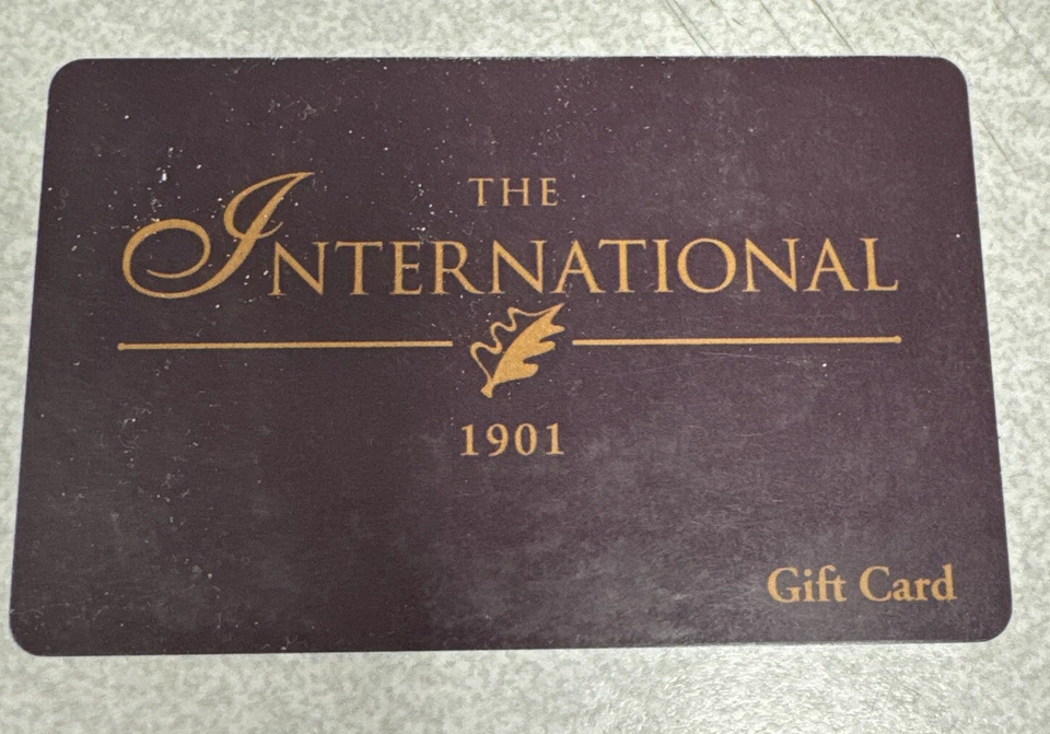 $150 The International Golf Gift Card Merchandise Credit Sports Fun Recreation - Image 1 of 1