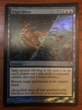 1 X Wipe Away FOIL Time Spiral Near Mint Unplayed MTG Magic