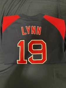 Fred Lynn signed Blue Red Stitched Baseball Jersey XL- Cooperstown Collection - Picture 1 of 7