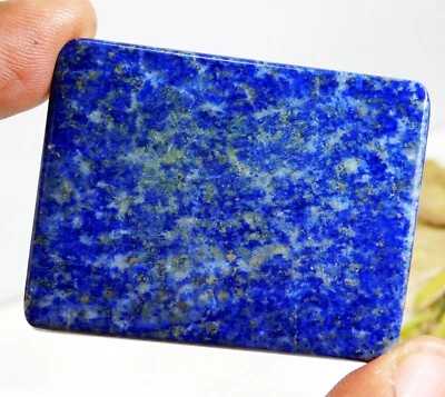 Impresionante piedra preciosa de coleccionista losa corte esmeralda lapislázuli natural 79 quilates Foto 1 de 3