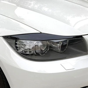 ABS Car Headlight Eyelid Cover Trim For BMW 3 Series E90 E91 320i 330i 2005-2012 - Picture 1 of 6