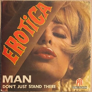 MAN - EROTICA - French PYE 7" P/S  French only Psych Funky Prog 7" HEAR - Picture 1 of 2
