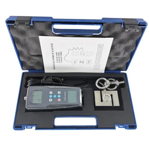 Medidor de fuerza dividida digital medidor de fuerza de empuje ±200 kgf ± 1960N ± 440 lbf - Imagen 1 de 16