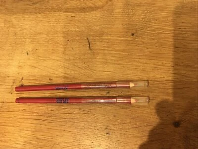 2 x X-PLODE Soft  RED Lipliner Pencils no1 - Image 1 of 3