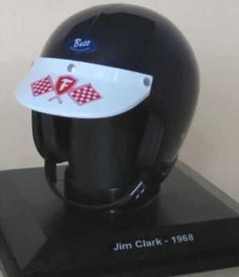 SPECIAL ED. NEW 1:5 Casco Helmet F1 - JIM CLARK 1968 SPARK no Minichamps - Immagine 1 di 4