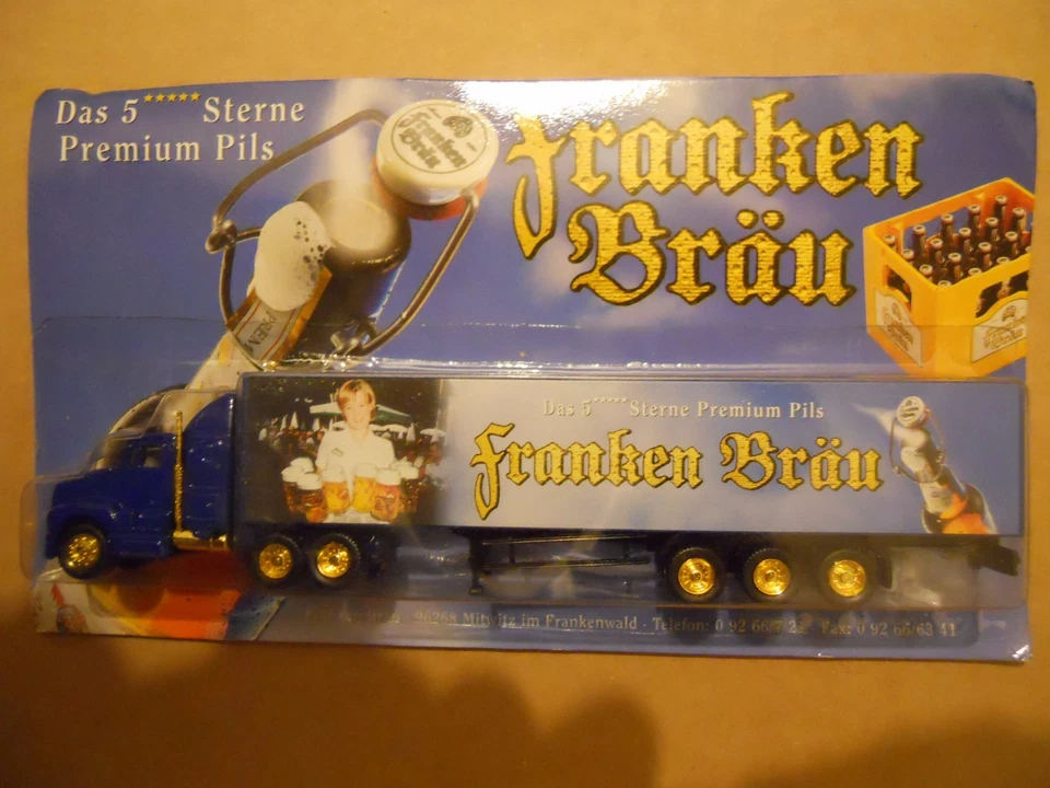 Truck Beer Camion Birra - FRANKEN BRAU  -  Die Cast 1:87 [MV-01] - Immagine 1 di 1