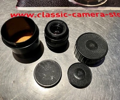 10-Blades VEGA-11U 50mm F/2.8 Macro Russian Lens Mount M39 - Classic-Camera24 - Image 1 of 4
