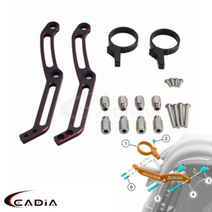 Soportes de montaje de depósito remoto de amortiguador trasero para Harley Touring Road Street Glide - Imagen 1 de 10