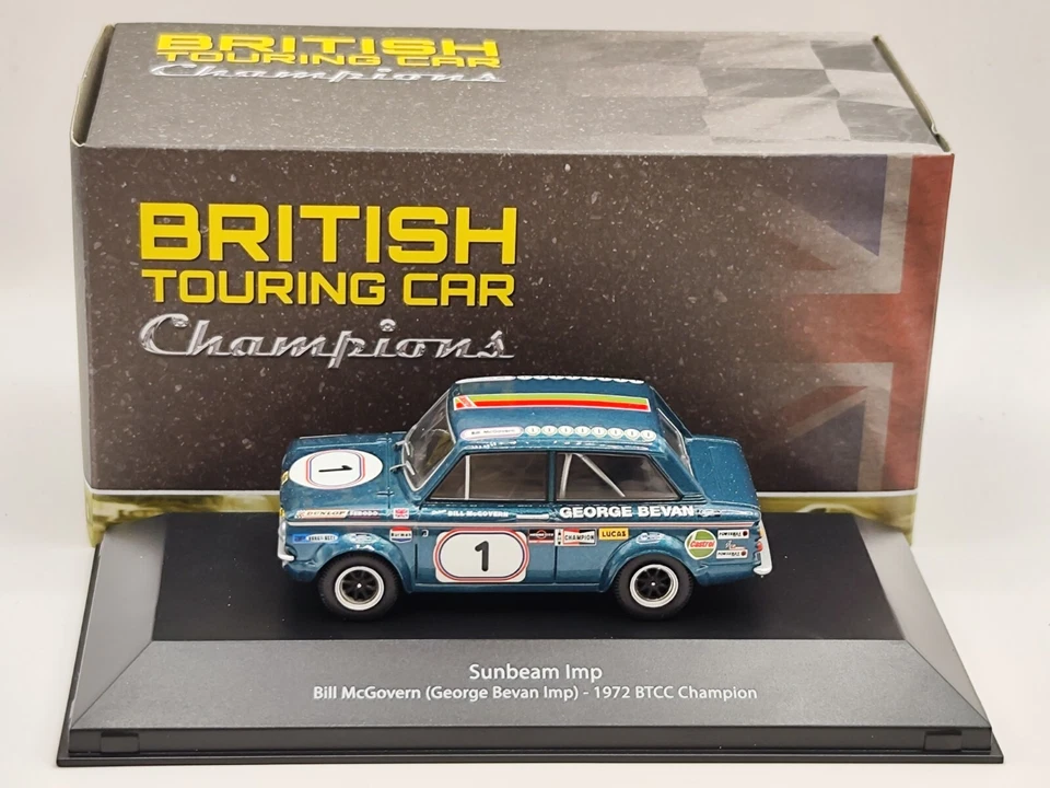 SUNBEAM IMP - N.1 - 1972 BTCC CHAMPION - scala 1/43 - NUOVO - Immagine 1 di 1