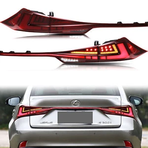 LED Tail Lights & Middle Lamp for Lexus 3IS IS200t IS300 IS250 13-20 Rear Lamps - Picture 1 of 6
