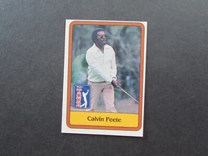Tarjeta de golf Donruss 1981 #42 Calvin Peete - Imagen 1 de 2