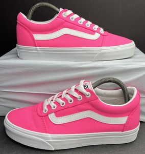pink low top vans