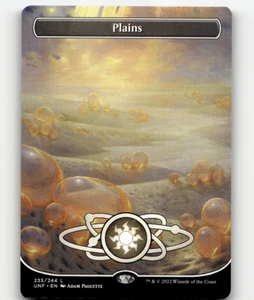 MTG Unfinity Plains (235) (Borderless) Regular Land - Picture 1 of 1