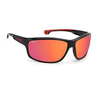 New Carrera Sunglasses Black Red Multilayer Rectangular Ducati CARDUC 002/S - Image 1 of 3