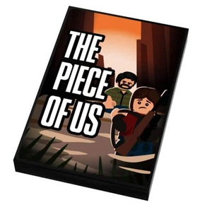 Copertina videogioco The Piece of Us (piastrella 2x3) realizzata con pezzi LEGO - B3 Customs - Foto 1 di 1