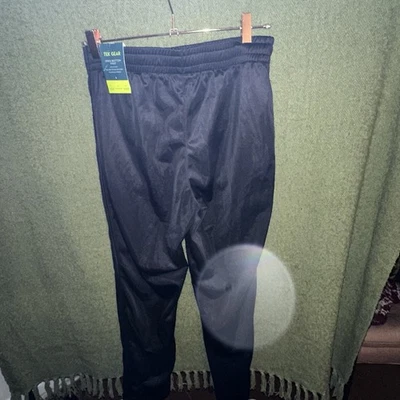Pantalones deportivos Tek Gear para hombre con parte inferior abierta negros/talla pequeña - nuevos con etiquetas Foto 1 de 4