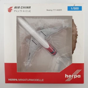 Modelo Herpa Air China Boeing 777-300ER - China-Francia 50 aniversario - 1:500 - 527064 - Imagen 1 de 19