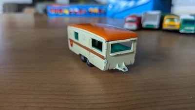 Matchbox Lesney Trailer Caravan #57 - cream - Image 1 of 4