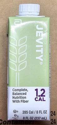 Jevity 1.2 Cal 无味纤维,8 盎司。 (24/Case)- 2026 年 7 月使用 — 第 1/4 张图片
