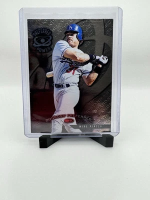 1998 Donruss Preferred Preferred Power Grandstand Mike Piazza #173 HOF - Image 1 of 2