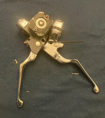 used Harley Davidson chrome handlebar control levers, 2007 Streetglide? - Image 1 of 4