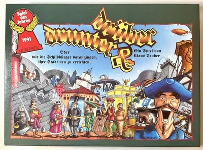 Brettspiel - Drunter & Drüber - Spiel Des Jahres 1991 - Vollständig-Klaus Teuber - Bild 1 von 4