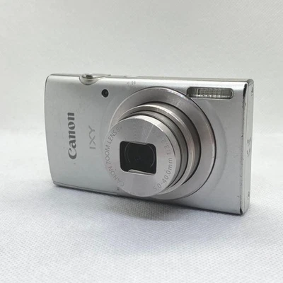 Canon PowerShot IXY 200 ELPH 185 digital Camera 180 20MP silver Tested Used JPN - Image 1 of 4