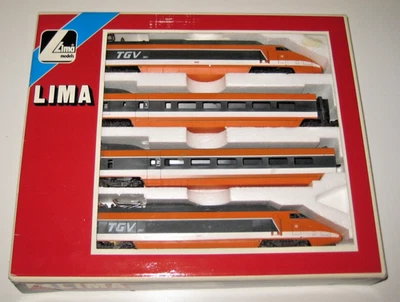 Vintage Lima HO Scale TGV Electric High Speed Train Set No. 149711 - Image 1 of 4