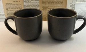 Project 62 TILLEY Stoneware Coffee Tea Mug Cup Gray 12 oz. Set Of 2 - Picture 1 of 6