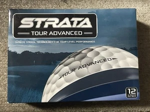 STRATA  TOUR ADVANCED  Set Of 12 3 Piece Golf Balls- NEW, UNOPENED - Picture 1 of 4