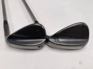 TaylorMade Milled Grind 3 Raw Black Wedge Set 56* 14 | 60* 12 Cool Clubs Mens RH - Picture 1 of 7