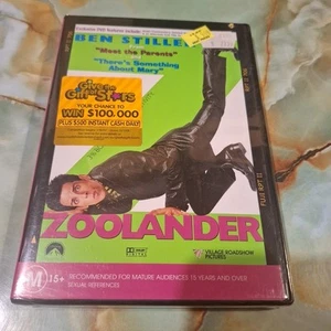 Zoolander (2002 : 1 Disc DVD) Brand New Still Sealed in Plastic Region 4 - Zdjęcie 1 z 3