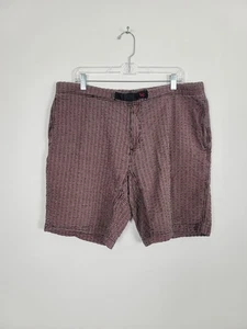 Pantalones Cortos De Colección Años 90 Gramicci Rosa Cuadros Cinturón Algodón Para Hombre Talla Grande - Imagen 1 de 13
