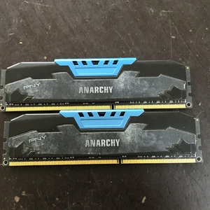 PNY Anarchy 16GB (2X8GB) PC3-14900 DDR3-1866 HEATSINK DIMM RAM - Picture 1 of 3