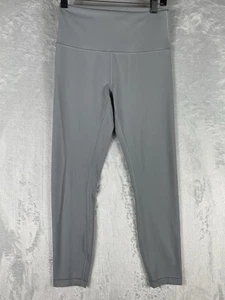 Lululemon Leggings Women’s 8 Train High Rise 26" Inseam Gray Gym Workout - Picture 1 of 5