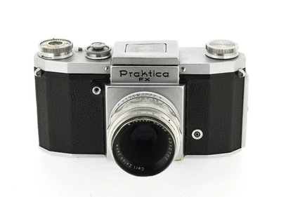 KW Praktica FX + objectif Carl Zeiss Jena Tessar 2.8/50 T – KameraWerkstatten - Photo 1/4
