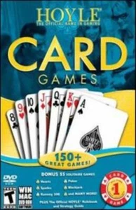 Hoyle Card Games 2008 PC MAC DVD cribbage pinochle rummy 500 crazy eights bridge - Picture 1 of 1