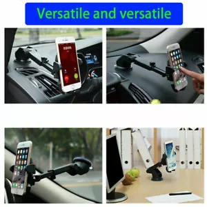 360°Mount Holder Car Windshield Stand Mobile Cell Phone Universal iPhone Samsung - Picture 1 of 11
