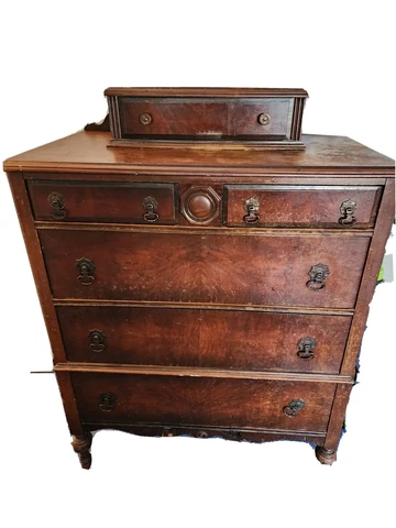 Vintage 1940s tallboy dresser Cover