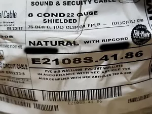 Cable blindado de control/comunicaciones Carol E2108S 22/8C blanco/100 ft - Imagen 1 de 8