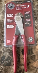 Doyle High Leverage Diagonal Cutting Pliers Angled Head 8" - Picture 1 of 7