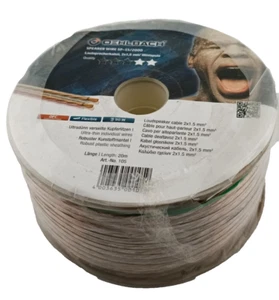 OEHLBACH 105 Speaker Wire SP-15/2000 Kupfer Lautsprecherkabel 20m 2 x 1,5mm² - Bild 1 von 2