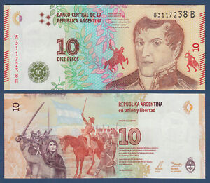 ARGENTINIEN / ARGENTINA 10 Pesos (2016)  UNC P.360