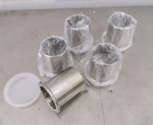 Vakuum Edelstahl Flansch DN40 Rohrhülse Neu - Bild 1 von 2