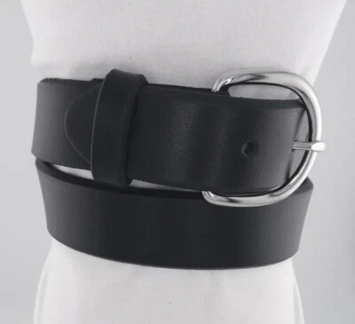 NUEVO Cinturón de Trabajo Básico Negro Talla 40 Tony Lama Para Hombre Azul Luz Especial 1 3/8" K1203 Foto 1 de 4