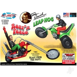 Atlantis Models 1:32 Roar'n Peace kit bici plastica moto e triciclo Leap Hog - Foto 1 di 6