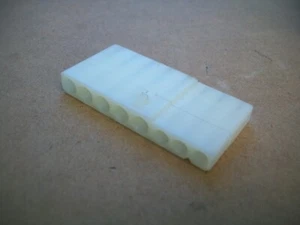 Nuevo de Lote Antiguo MoPar 70-76 Plymouth Dodge Chrysler Interruptor de Encendido 8 Pin Aislador de Plástico - Imagen 1 de 2