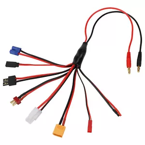 8 IN 1 RC Lipo Battery Charging Multi Charger Plug Connector Adapter Lead CablaH - Picture 1 of 8