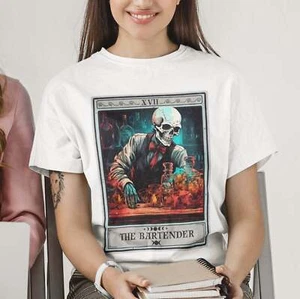 The Bartender Tarot Card Shirt - Picture 1 of 17
